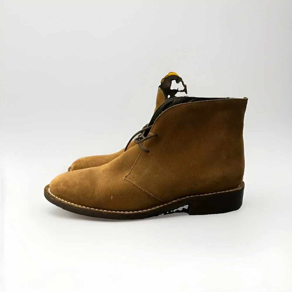 Thursday Boot Company Scout Brown Suede Chukka Mens Size 10 Handmade Ankle Boots